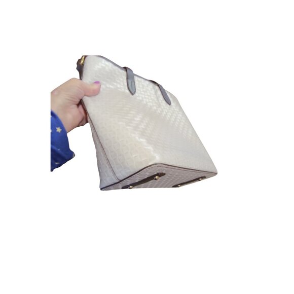 Dooney & Bourke NWOT Leather Basket Weave Lilliana Tote & Wristlet NWOT - Picture 11 of 14